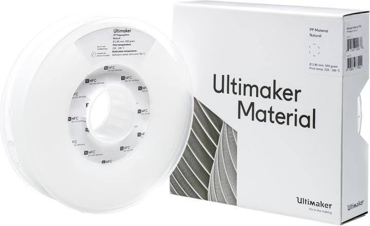 Produktbild Ultimaker 3 PP Filament (PP, 2.85 mm, 500 g, Transparent)