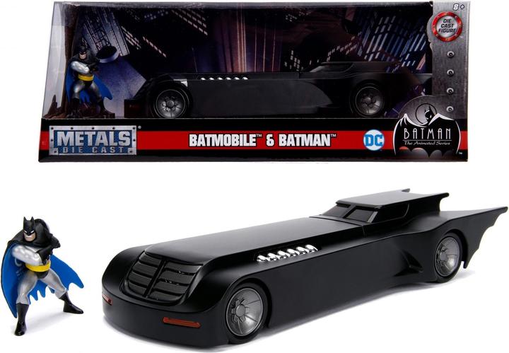 Actual product image Jada Batman Animated Series Batmobile 1:24