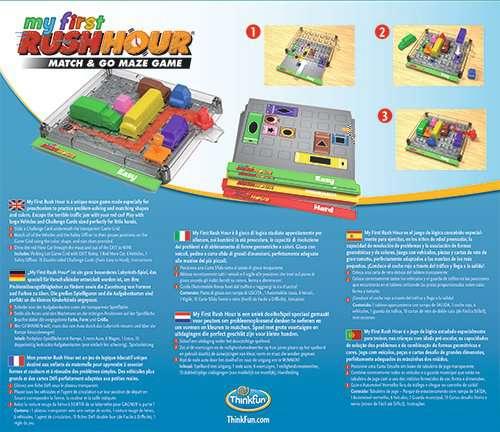 Immagine prodotto Thinkfun La mia prima ora di punta (Inglese)