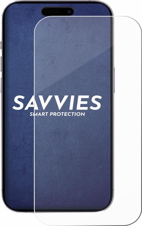Actual product image Savvies Tempered Glass (1 Piece, Apple iPhone 14 Pro)