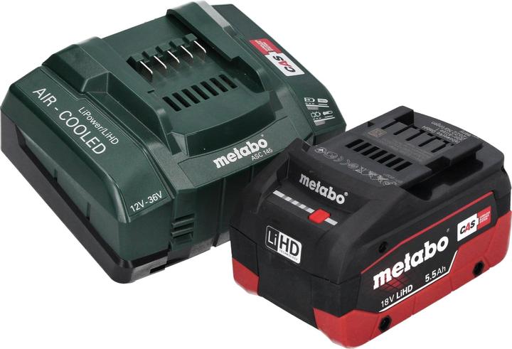 Immagine prodotto Metabo Seghetto alternativo a batteria ST 18 L 90 18 V 90 mm + 1x batteria LiHD 5,5 Ah + caricatore +