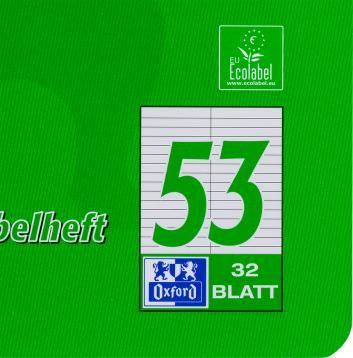 Produktbild Oxford Vokabelheft (A5, Liniert, Weicher Einband)