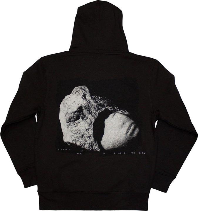Actual product image Universal Textiles Unisex Adult Songs Of A Lost World Logo Back Print Pullover Hoodie (M)