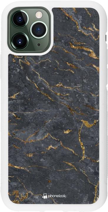 Produktbild PhoneLook Hülle Silikon weiss Grey Gold Marble (Apple iPhone 11 Pro)