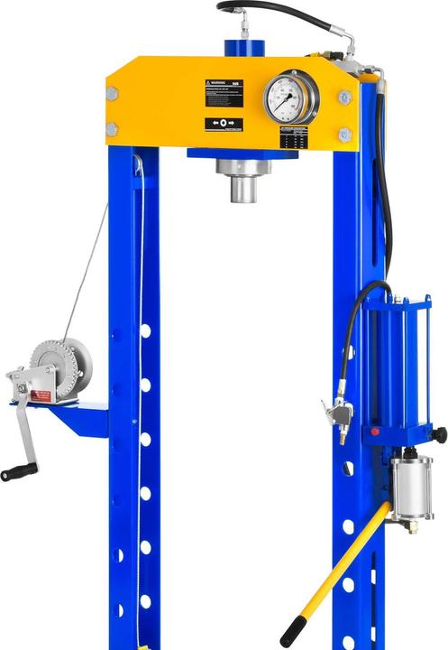 Produktbild MSW Hydraulikpresse 30 T Hydropneumatisch Werkstattpresse Lagerpresse Dornpresse