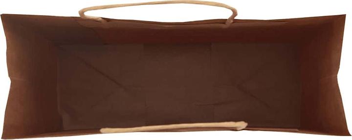 Actual product image VidaXL Kraft paper bags 250 pcs. with handle Brown 45x17x48 cm paper bag (Gift bag, 250 x)