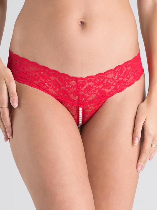 Actual product image Lovehoney Beaded thong ouvert (M/L)