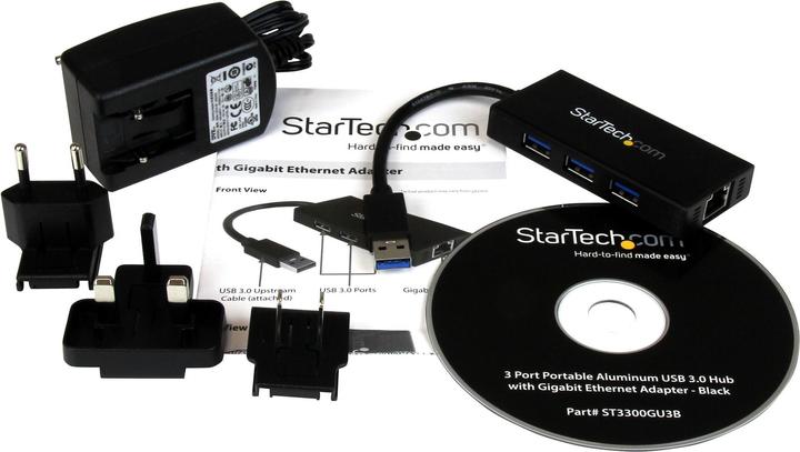 Image du produit StarTech Hub USB 3.0 vers 3 ports USB (USB-A, 3 Ports)