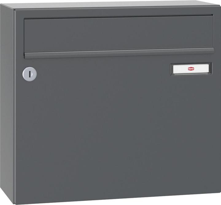 Produktbild Renz Aufhängebriefkasten SERIE 17 - 370 x 330 x 145, anthrazitgrau RAL 7016