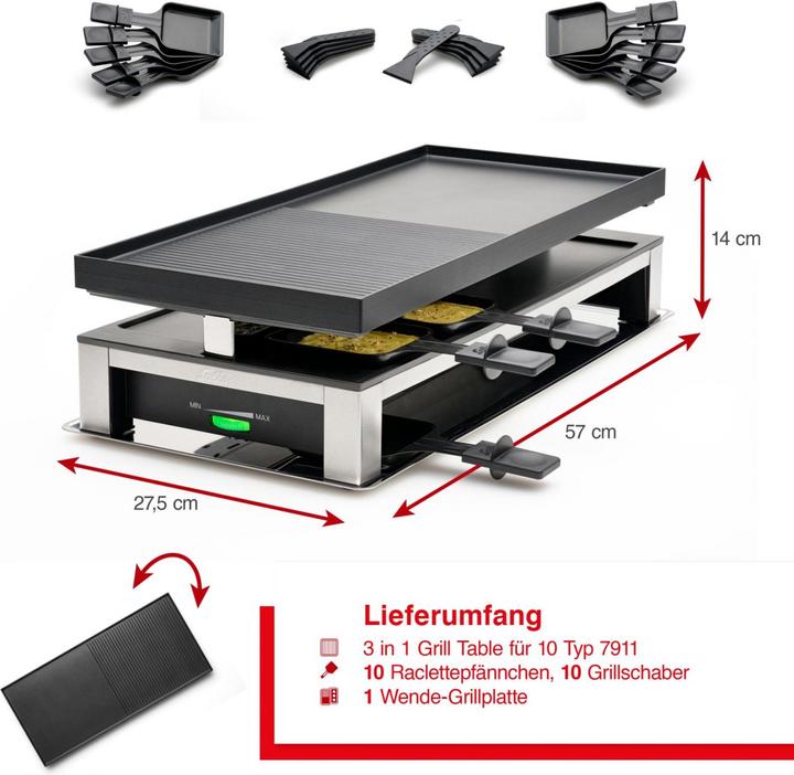 Actual product image Solis 3in1 table grill 7911 for 10 people