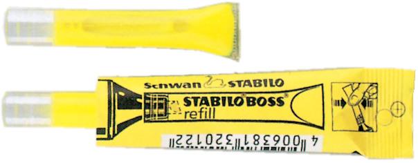Actual product image STABILO Boss Highlighter Refill (Neon yellow, 1 x)