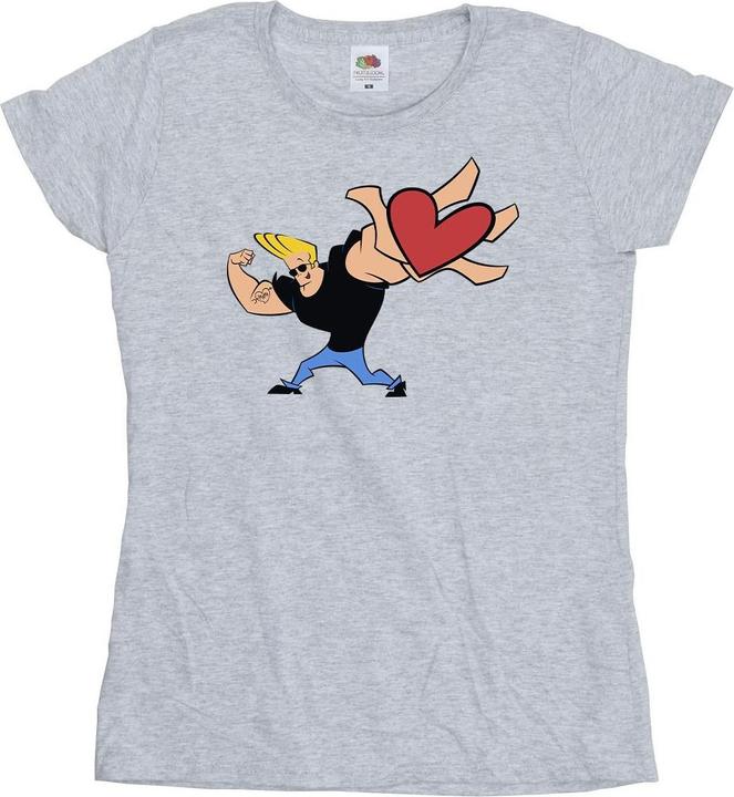 Produktbild Johnny Bravo Heart Present TShirt (M)