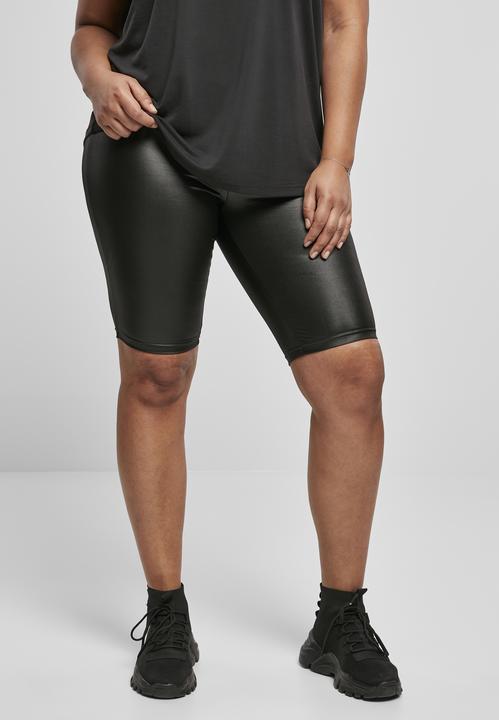 Image du produit Urban Classics Ladies Imitation Leather Cycle Shorts (L)