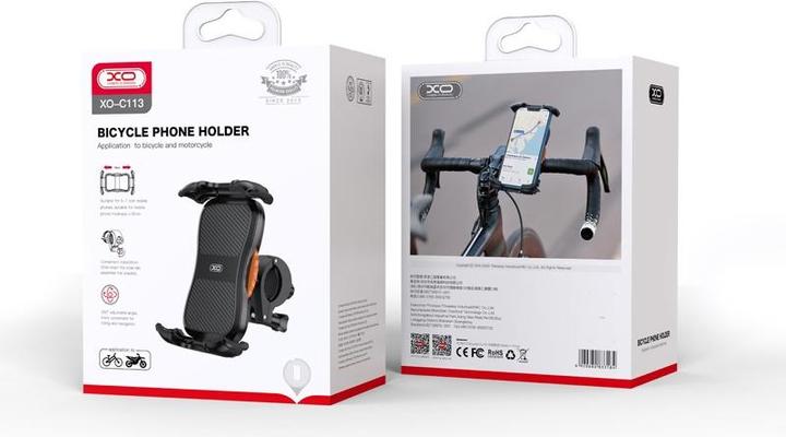 Produktbild xO Fahrrad-/Motorradhalter C113 schwarz
