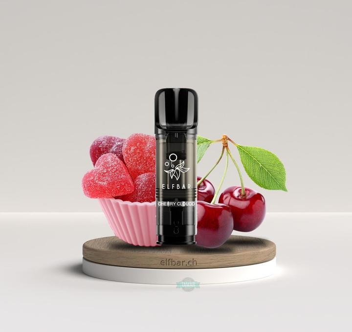 Image du produit Elfbar ELFA PRO 2x Pods Cherry Cloud (Cerise, Citron vert, Citron)