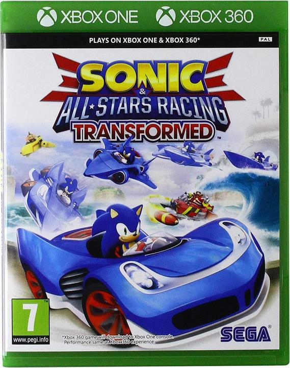 Immagine prodotto Sega Xbox 360 Sonic and All-Stars Racing: Transformed - Compatibile con Xbox One. (Xbox 360, EN)