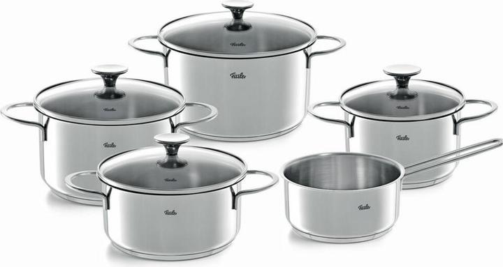 Image du produit Fissler Set de casseroles Copenhagen 5 pièces (Ensemble de casseroles et de poêles de cuisson, Acier inoxydable)