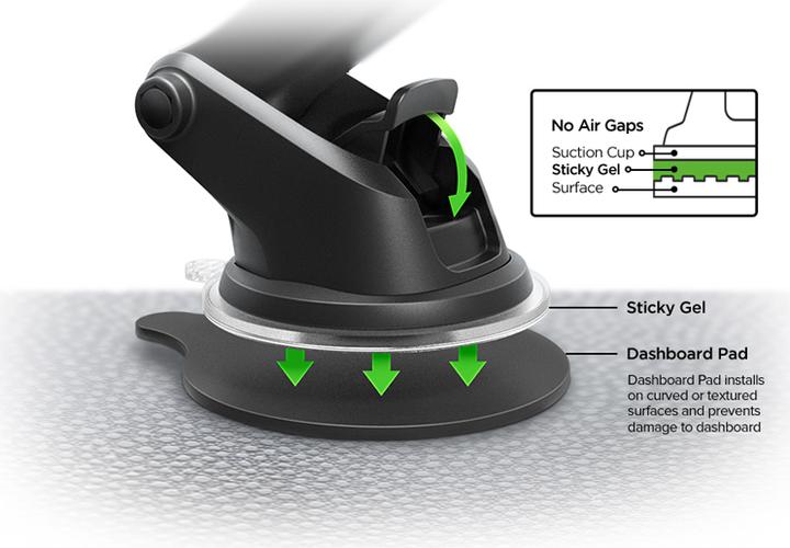 Produktbild iOttie Easy One Touch Wireless Dash & Windshield Mount