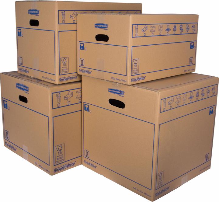 Produktbild Fellowes Reibungsloser Umzug 10er Set (320 x 470 x 260 mm)