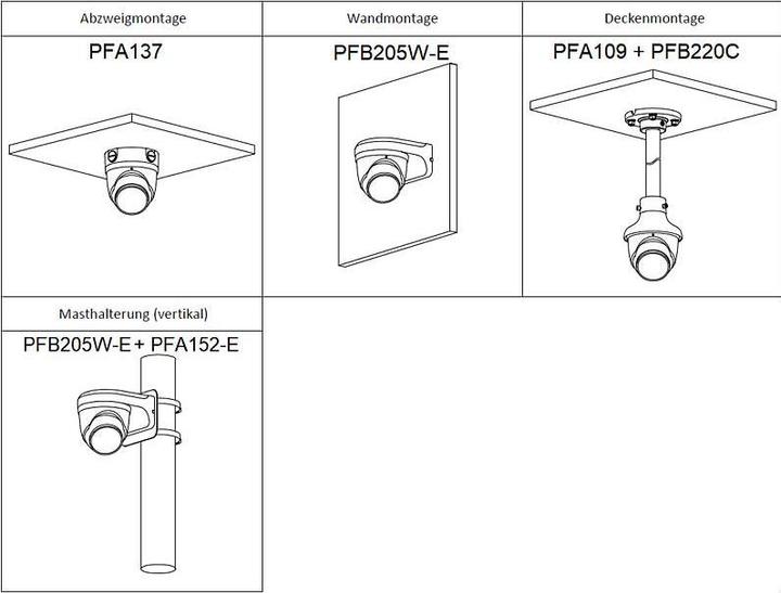 Immagine prodotto Dahua Technology IPC-HDW3849H-AS-PV-S5 Eyeball IP AI 8MP (3840 x 2160 pixel)