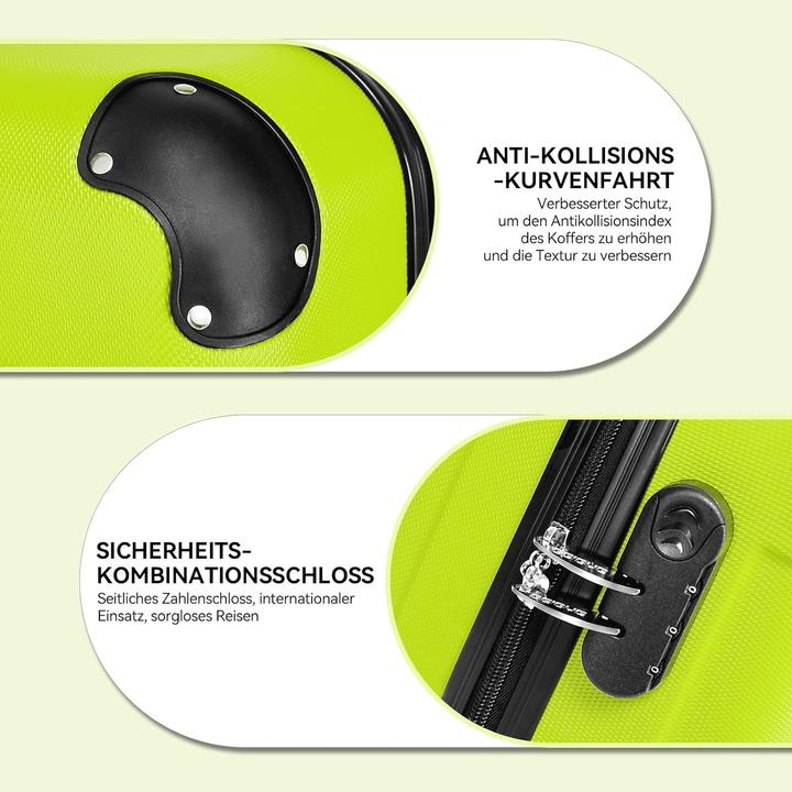 Produktbild Beibye Hartschalenkoffer-Set (Handgepäck (bis 50l), M (50 - 90l), L (90 - 115l))