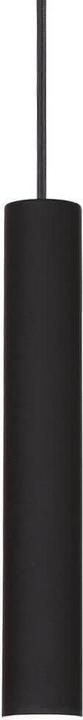 Image du produit Ideal lux TUBE LED Suspension 11W ⌀40mm dimmable noir blanc chaud 211466 (1200 lm)