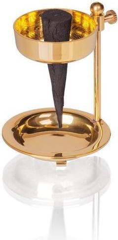 Actual product image Crottendorfer 2047 - Incense burner made of brass, height adjustable