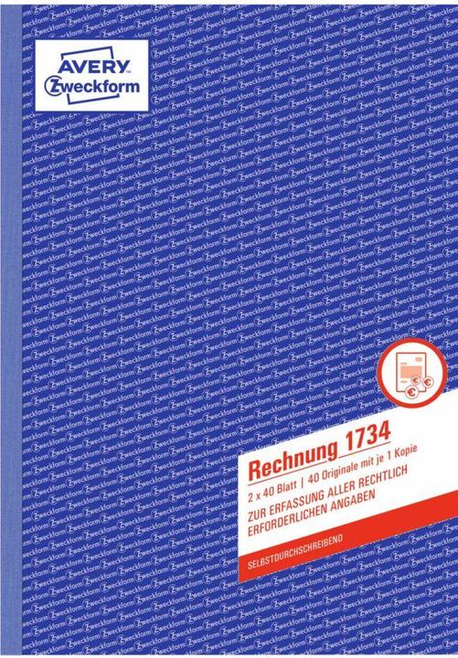 Produktbild Avery Rechnung (40 x)