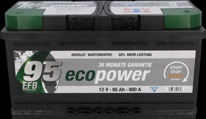Immagine prodotto Cartec Eco Power 95 EFB (12 V, 95 Ah, 850 A)