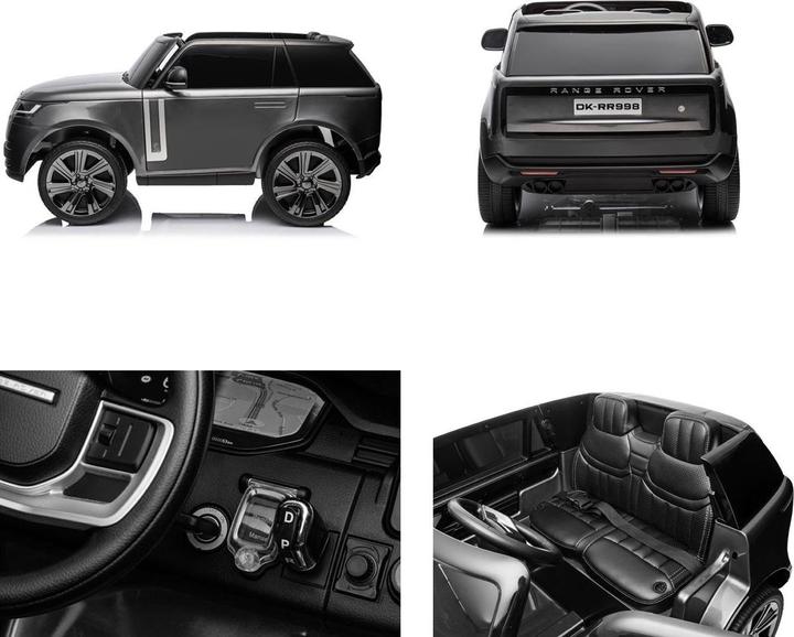 Image du produit Es-toys Véhicule pour enfants - Voiture électrique "Land Rover Range Rover" 2 places - 12V14AH, 4 moteurs (12 V)