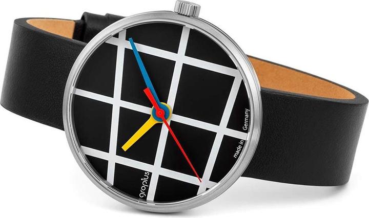 Immagine prodotto Walter Gropius Unisexuhr Window (Orologio da polso analogico, 39 mm)