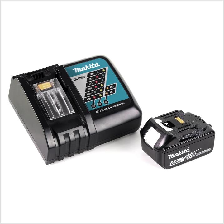 Produktbild Makita DUH 601 RG1 Akku Heckenschere 18V 60cm Brushless + 1x Akku 6,0Ah + Ladegerät (Akkuheckenschere)