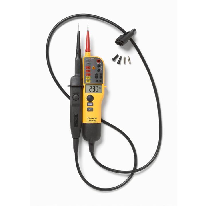 Produktbild Fluke Zweipoliger Spannungsprüfer T130 (CAT III 690V, CAT IV 600V)