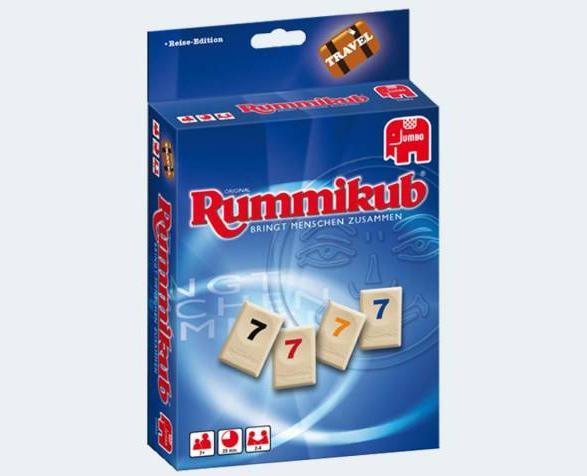 Actual product image Jumbo Travel Rummikub (German)