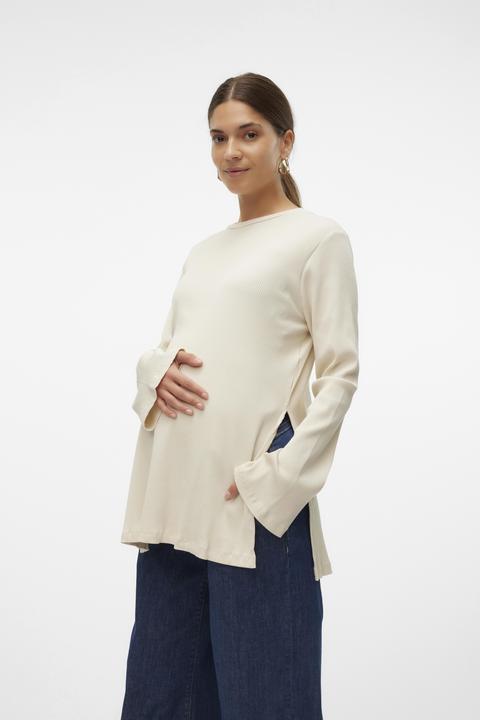 Actual product image Mamalicious Round neck tunic blouse (XS)