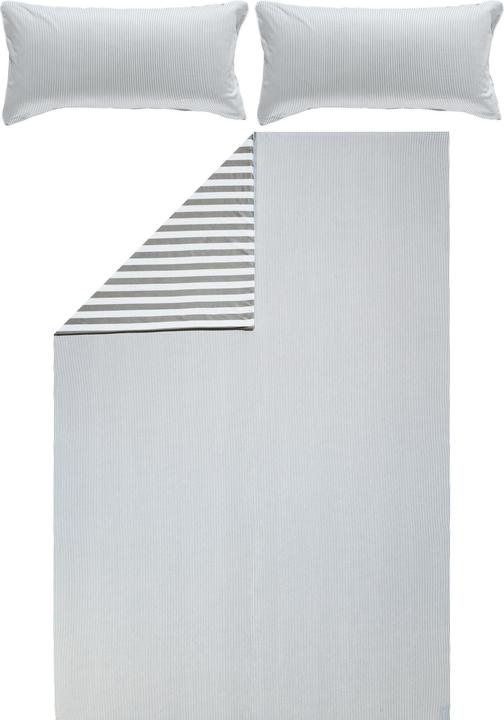 Actual product image Erwin Müller Reversible bed linen (Duvet cover, 200x220 cm (40x80 cm))