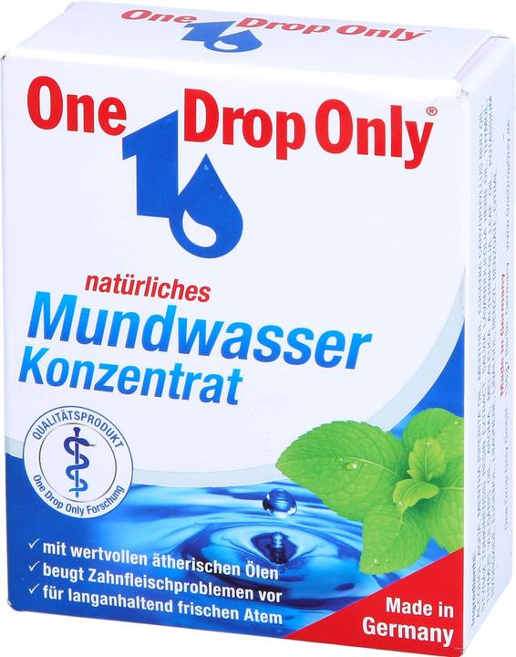 Produktbild One Drop Only Drop Only Mundwasser Konzentrat, 50 ml Lösung (50 ml, Mundwasser)
