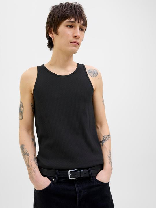 Produktbild Jack & Jones Einfarbig Rundhalsausschnitt Tanktop Tanktop (L)