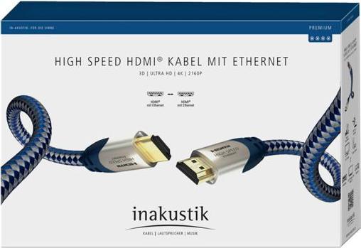 Produktbild Inakustik HDMI (Typ A) — HDMI (Typ A) (3 m, HDMI)