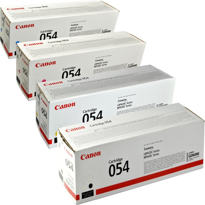 Canon 4 toners 054 Multipack K C M Y 4 couleurs (M, CF, C, Y)