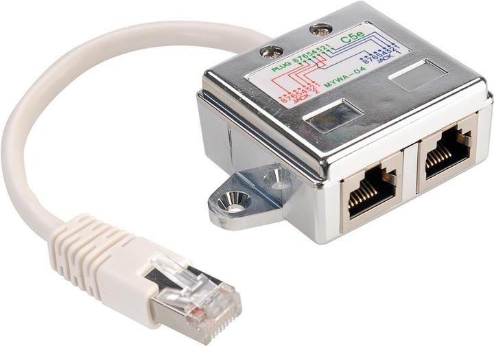 Image du produit Value Adaptateur T RJ45 (RJ45, RJ45 (2x))