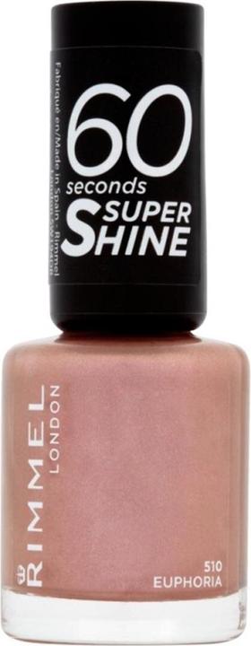 Rimmel London 60 Seconds Super Shine (510 Euphoria, Farblack)