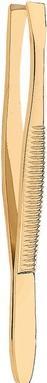 Cosmetic Tweezers Simple Gold 1090