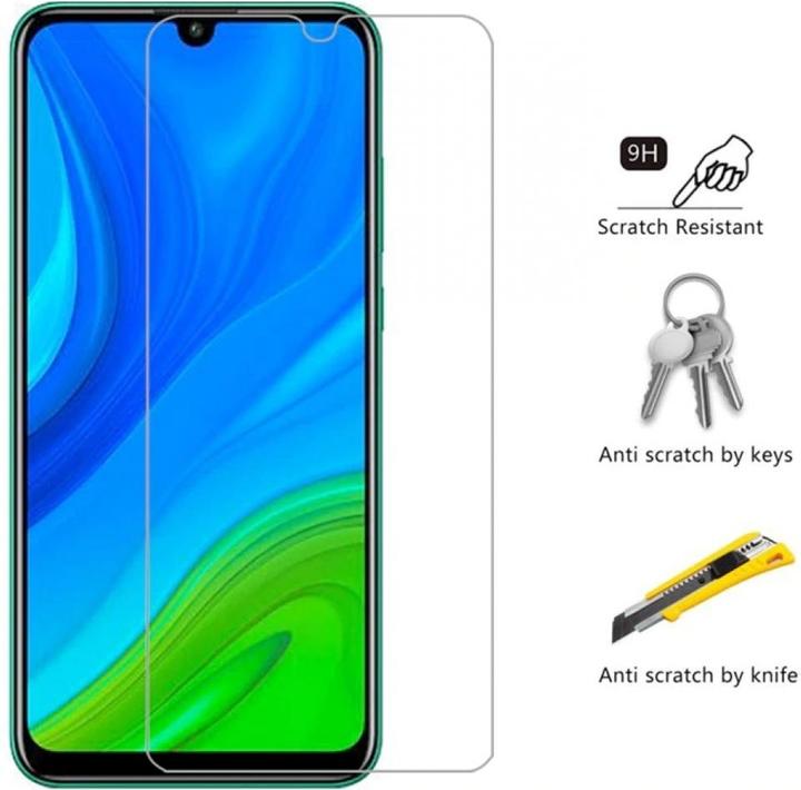 Actual product image Screenguard Huawei P Smart 2020 bulletproof glass protective film Case Friendly Design (1 Piece, Huawei P Smart (2020))