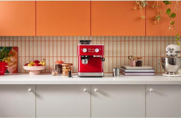Actual product image KitchenAid 5KES6551ECA Siebträgermaschine mit Mahlwerk