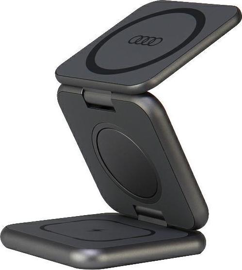 Produktbild Audi składana ład. indukcyjna 3w1 szary/grey Big Logo AU-MWC3IN1-GT/D1-GY (15 W)