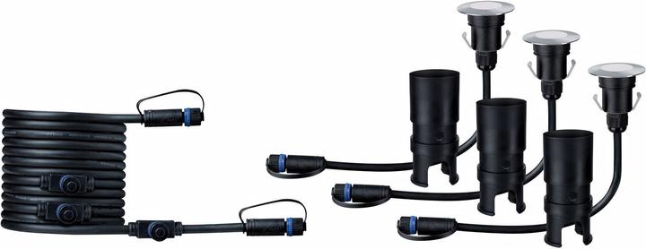 Image du produit Paulmann Set complémentaire Outdoor Plug & Shine Floor Mini (95 lm, IP65)