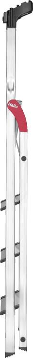 Produktbild Hailo L80 ComfortLine, Alu-Sicherheits-Stehleiter, 4 Stufen (Stehleiter, 150 cm)