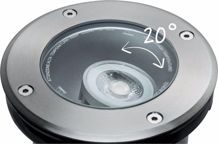 Immagine prodotto Paulmann Lampada da incasso a pavimento per esterni Plug & Shine (609 lm, IP67)
