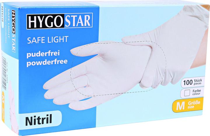 Produktbild Hygostar Nitrilhandschuhe SL weiss L (L)